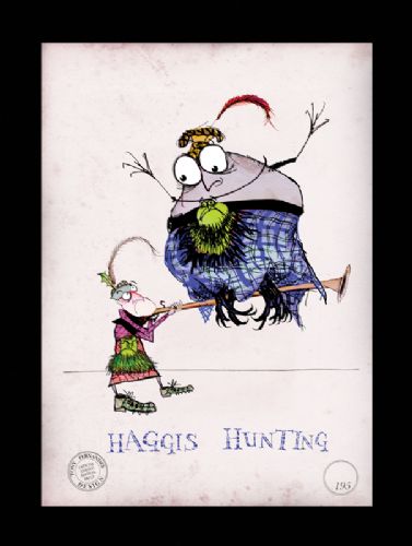 Haggis Hunting Scottish Folklore by Tony Fernandes